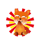 fox's world（個別スタンプ：39）