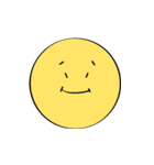 Look my face.（個別スタンプ：14）