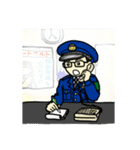 高橋巡査の交番日誌。（個別スタンプ：22）