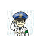高橋巡査の交番日誌。（個別スタンプ：24）