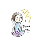 ナターシャ＆ジジ 人版（個別スタンプ：9）