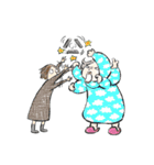 ナターシャ＆ジジ 人版（個別スタンプ：13）