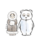 ナターシャ＆ジジ 人版（個別スタンプ：18）