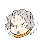 ナターシャ＆ジジ 人版（個別スタンプ：33）
