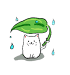 白猫の日常（個別スタンプ：27）