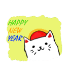 白猫の日常（個別スタンプ：38）