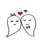 バケ子とバケ男の日常（個別スタンプ：7）