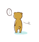ゆるいくま（個別スタンプ：10）