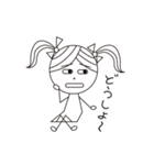 かわいい小さな女の子（個別スタンプ：10）
