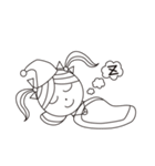 かわいい小さな女の子（個別スタンプ：12）
