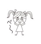 かわいい小さな女の子（個別スタンプ：15）