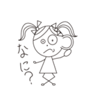 かわいい小さな女の子（個別スタンプ：30）
