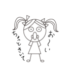 かわいい小さな女の子（個別スタンプ：35）