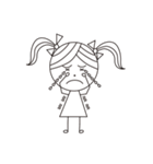 かわいい小さな女の子（個別スタンプ：36）
