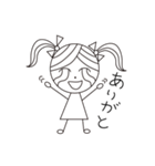 かわいい小さな女の子（個別スタンプ：37）