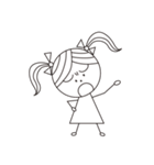 かわいい小さな女の子（個別スタンプ：40）