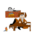 Scholar and autumn Lord（個別スタンプ：8）