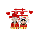 Scholar and autumn Lord（個別スタンプ：22）