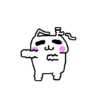 文字うさぎ(相づち編)（個別スタンプ：5）