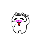 文字うさぎ(相づち編)（個別スタンプ：13）