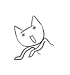 不思議で変な猫（個別スタンプ：3）