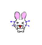 変なうさぎ（個別スタンプ：6）