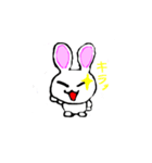 変なうさぎ（個別スタンプ：16）