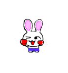 変なうさぎ（個別スタンプ：25）