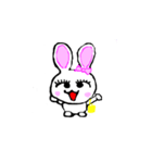 変なうさぎ（個別スタンプ：35）