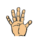 THE  Hand（個別スタンプ：2）