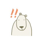 lazy lazy bear（個別スタンプ：4）