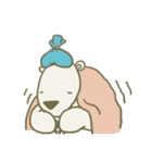 lazy lazy bear（個別スタンプ：9）