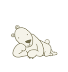 lazy lazy bear（個別スタンプ：30）