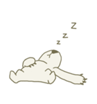 lazy lazy bear（個別スタンプ：32）