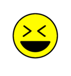 smiley faces（個別スタンプ：4）