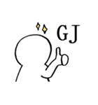 白い人（個別スタンプ：11）