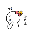 白い人（個別スタンプ：28）