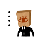 paper bag mask 006（個別スタンプ：5）