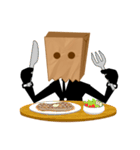 paper bag mask 006（個別スタンプ：19）