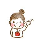 achaの消しゴムはんこ（個別スタンプ：3）