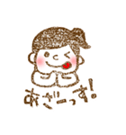 achaの消しゴムはんこ（個別スタンプ：12）