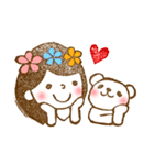 achaの消しゴムはんこ（個別スタンプ：37）