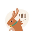 The Brown Hare（個別スタンプ：1）