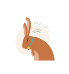 The Brown Hare（個別スタンプ：6）