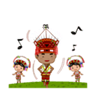 Taiwan's aborigines beautiful 1（個別スタンプ：12）