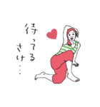 絵紀州妻図-exhucise-（個別スタンプ：9）