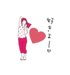 絵紀州妻図-exhucise-（個別スタンプ：11）