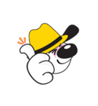 Yellow Hat Dog（個別スタンプ：5）