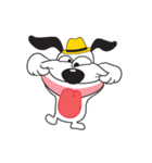 Yellow Hat Dog（個別スタンプ：17）