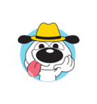 Yellow Hat Dog（個別スタンプ：20）